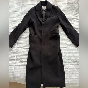 H&M Elegant Black Trench Coat